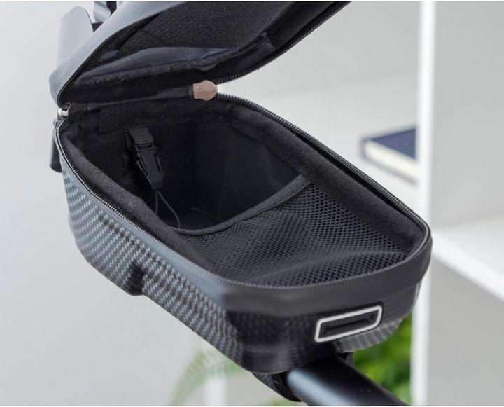 Immagine prodotto OEM Bicycle accessory Bike frame bag with waterproof zipper FSBFB-451 black (Borsa telaio)