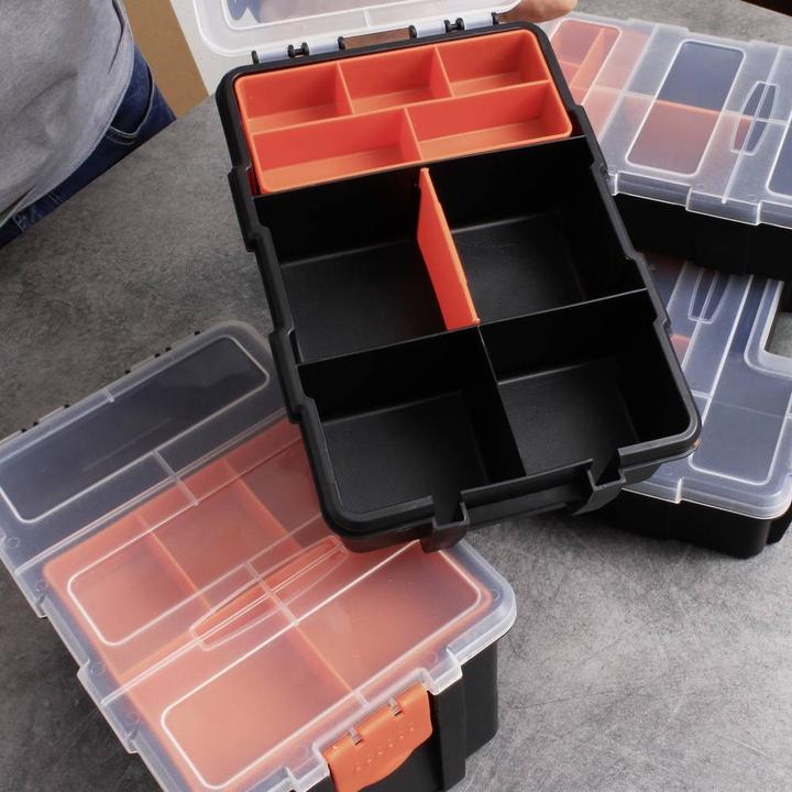 Actual product image Quadrios 23SA097 Assortment box fixed subdivision Contents 1 set