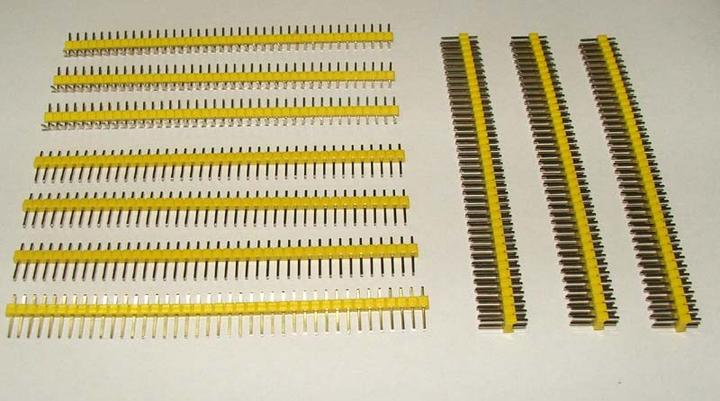 Produktbild OEM Stiftleisten-Set 10 Stk. 40Pin-Stiftleisten in 3 Variation