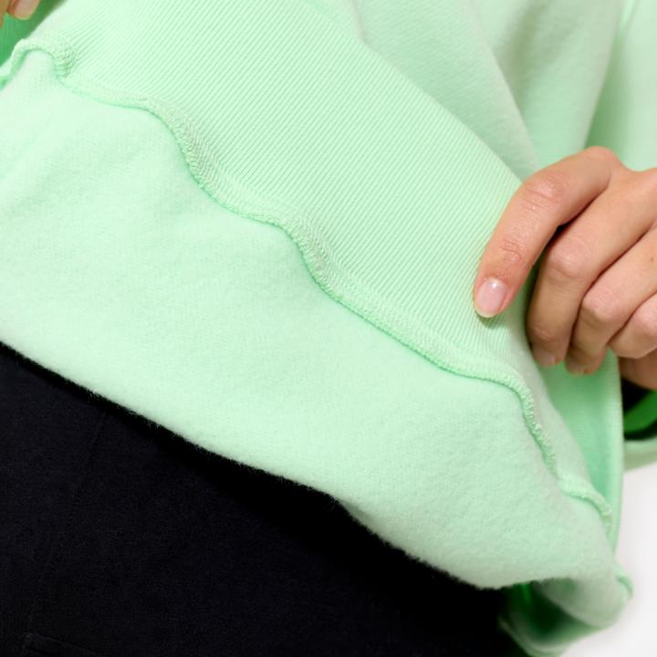 Image du produit Domyos Sweat à Capuche Fitness Oversize Femme 520 - Vert Clair (M)