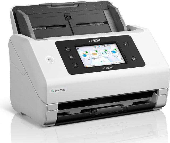 Actual product image Epson Workforce DS-800WN document scanner (Ethernet, USB host, Wi-Fi Direct, USB, WLAN)
