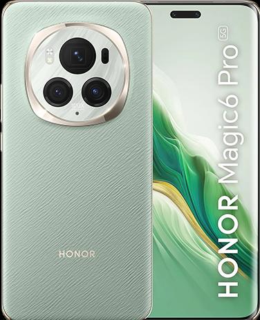 Actual product image Honor Magic 6 Pro (512 GB, Epi Green, 6.80", SIM + eSIM, 5G)