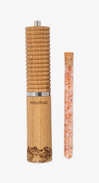Produktbild Panorama Knife Salzmühle H26.5 cm Eiger, Mönch, Jungfrau (Salz)