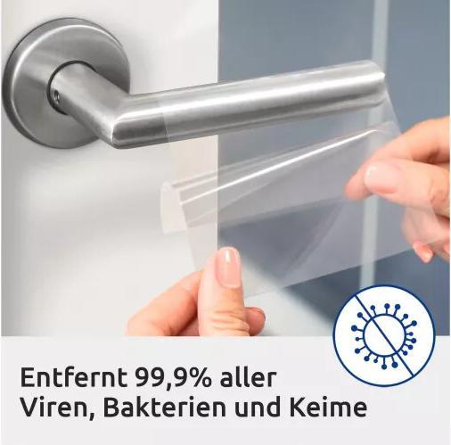 Actual product image Avery AVZ L8013-10 Antimicrobial labels 105x148mm transparent