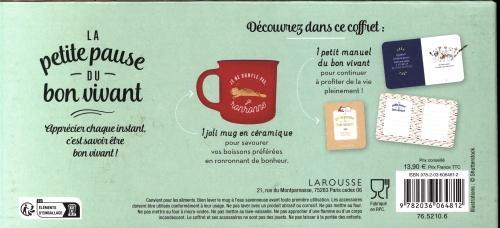Nutritional values and ingredients Larousse pratique La petite pause du bon vivant (French, Collectif, 2024)