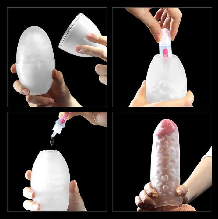 Actual product image Love Toy Giant Egg - Masturbation Egg