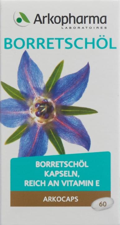 Produktbild Arkopharma Borretschöl (60 Stück, Kapseln, 62 g)
