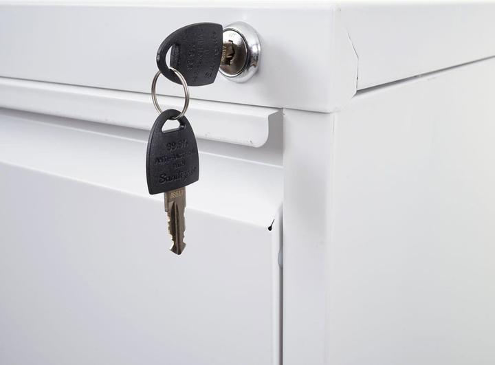 Actual product image Jamb Lockable hanging file cabinet (134 x 46 x 62 cm)