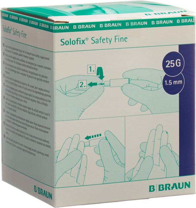 Produktbild B.Braun Lanzette Fine 25 G x 1.5mm (Lanzette)