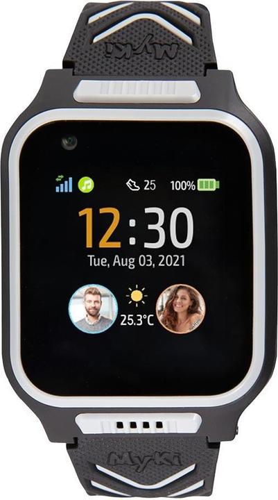 Actual product image Shelly Smartwatch 4 Black/Grey (41 mm)