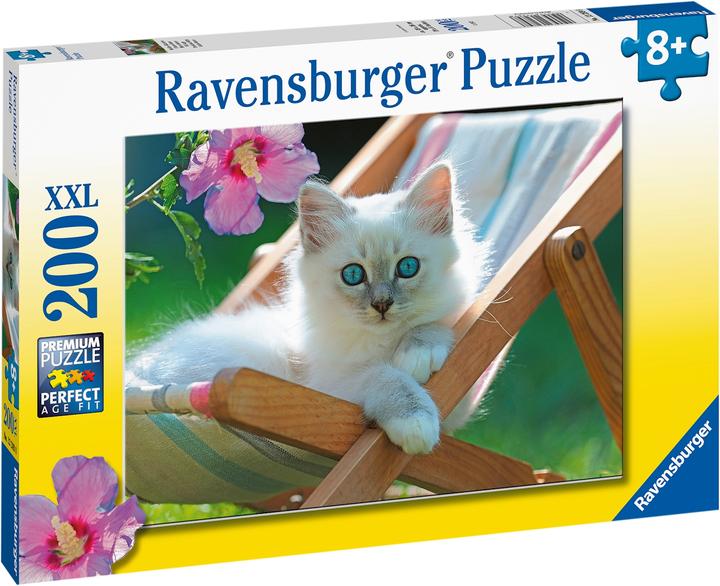 Actual product image Ravensburger White kitten 200p (200 pieces)