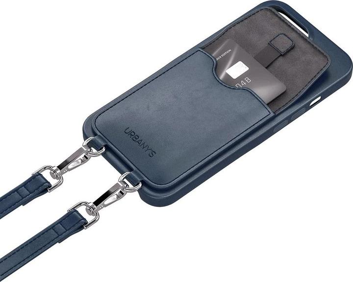 Actual product image Urbany's Necklace Case Handykette+ iPhone 16 Pro Deep Sea