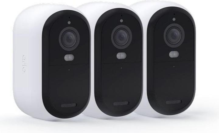 Immagine prodotto Arlo Confezione da 3 telecamere da esterno Essential 2 2K (2688 x 1520 pixel)
