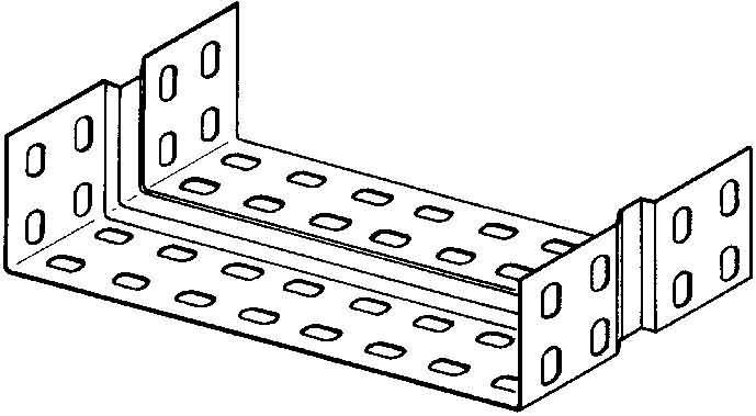 Produktbild Niedax Verbinder (Kabeldurchlass, 49.60 cm)