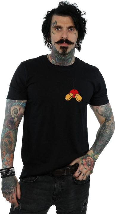 Immagine prodotto Disney Mickey Mouse Backside Breast Print Maglietta Uomo (4XL)