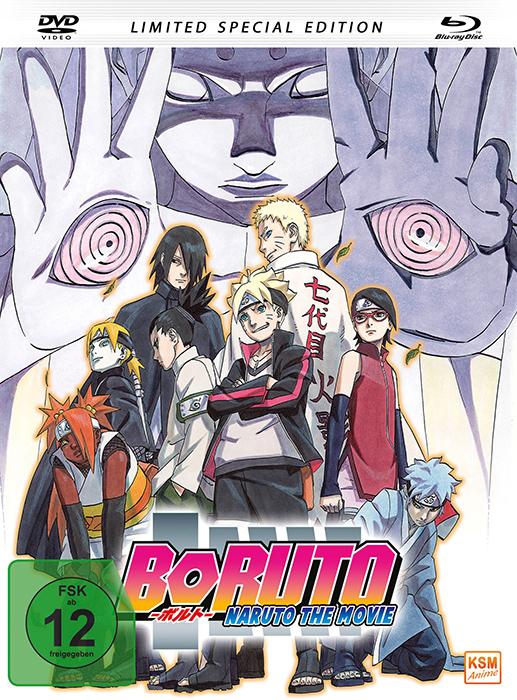 Actual product image Boruto - Naruto The Movie - Mediabook (Blu-ray, 2017, German, Japanese)