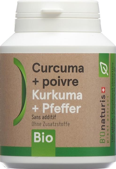 Produktbild B'Onaturis Kurkuma + Pfeffer (1 Stück, Kapseln, 200 g)