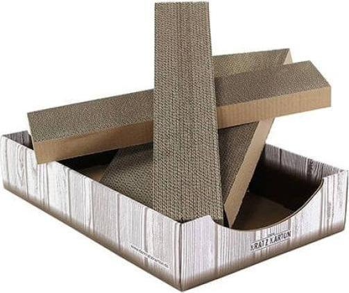 Produktbild CanadianCat Kratzkarton 34x56x12cm (12 cm, Braun)