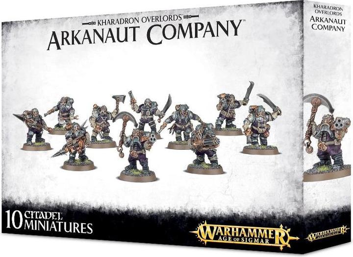 Image du produit Games Workshop Warhammer Age of Sigmar - K. Overlords Compagnie Arkanaut (Matières plastiques)