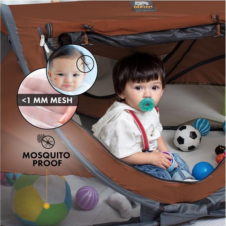 Actual product image Deryan Travel Cot Peuter Luxe
