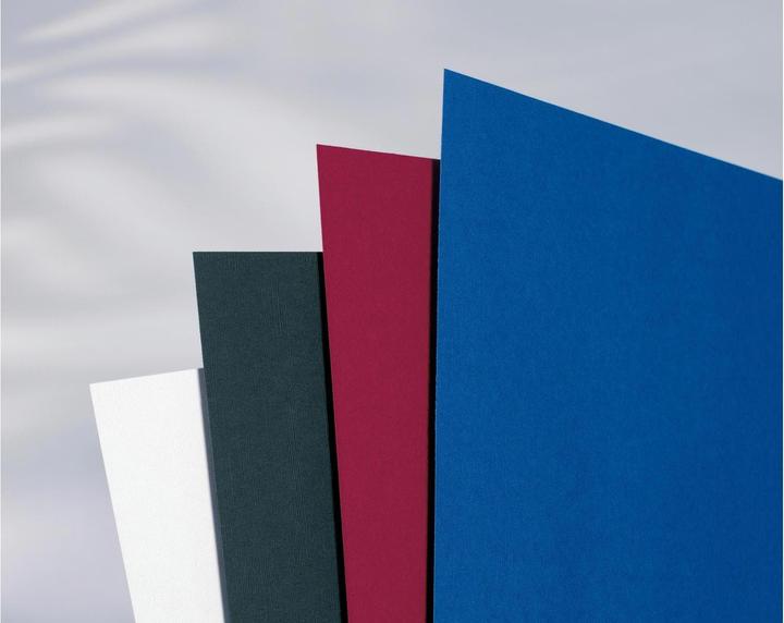 Produktbild GBC LinenWeave - Karton A4 100 Stk. - blau