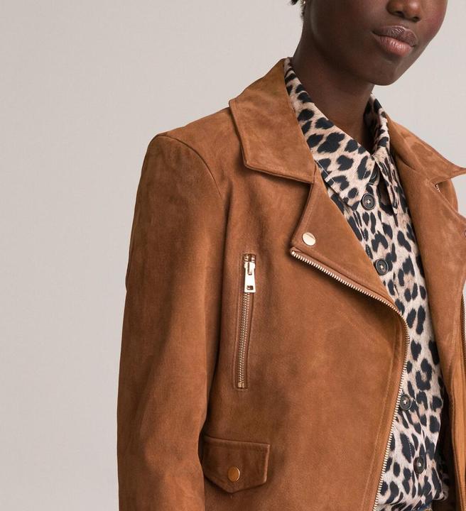 Immagine prodotto La Redoute Collections Blouson in pelle stile biker (34)