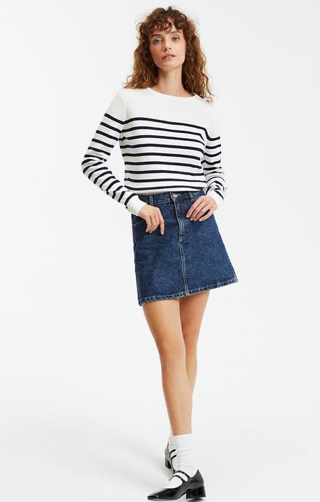 Produktbild La Redoute Collections Matrosenpullover aus Bio-Baumwolle (L)