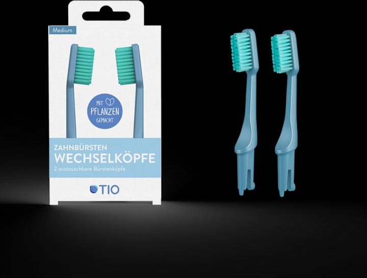 Produktbild TIO Wechselköpfe 2er Pack Med. Gletscher (Mittel, 2 x)