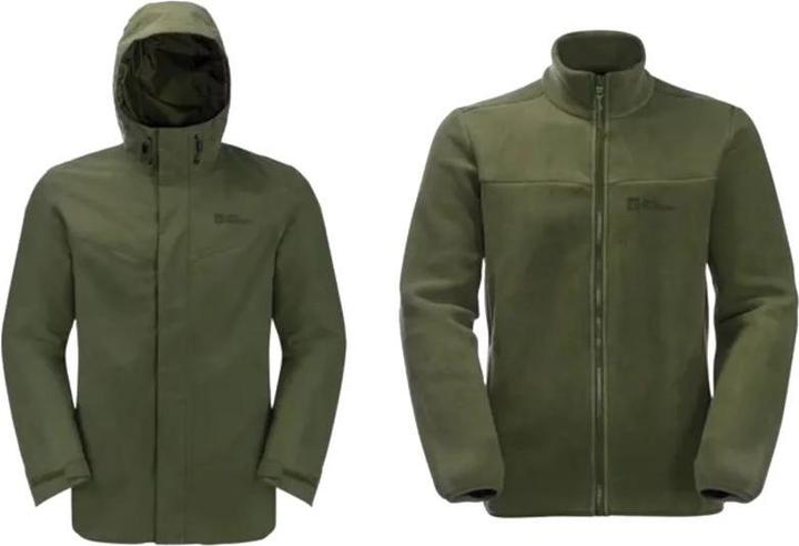Jack Wolfskin Altenberg 3in1 Herren Outdoorjacke (XXL)