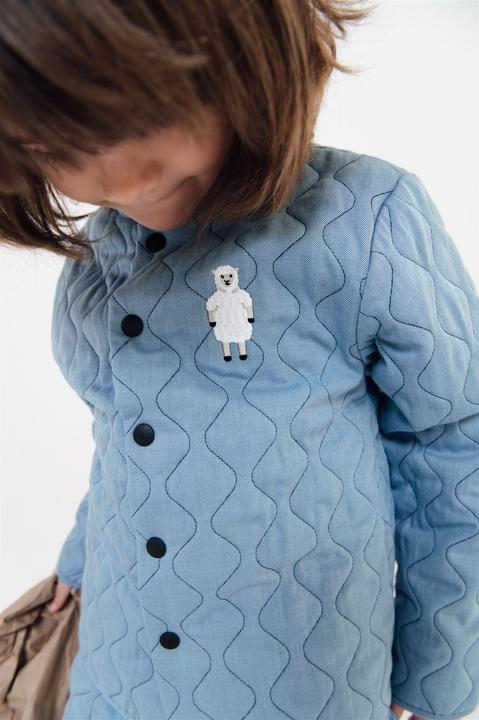 Actual product image Hebe Jacke mit gesticktem Schaf (86, 92)