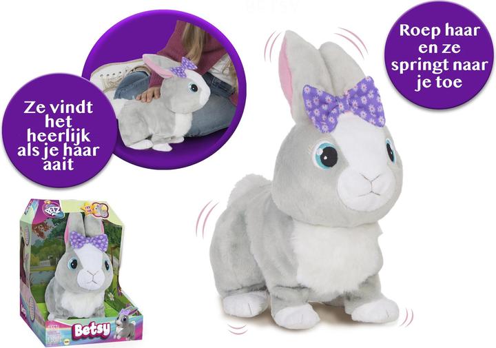 Image du produit Club Petz Betsy Lapin interactif (21 cm)