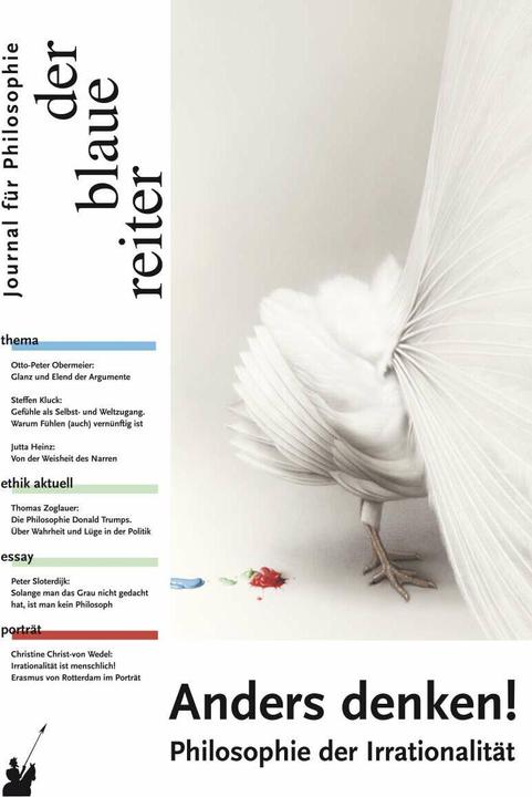 Produktbild Journal für Philosophie / Anders denken! (Deutsch, Peter Sloterdijk, Friedrich Dieckmann, Peter Strasser, 2022)