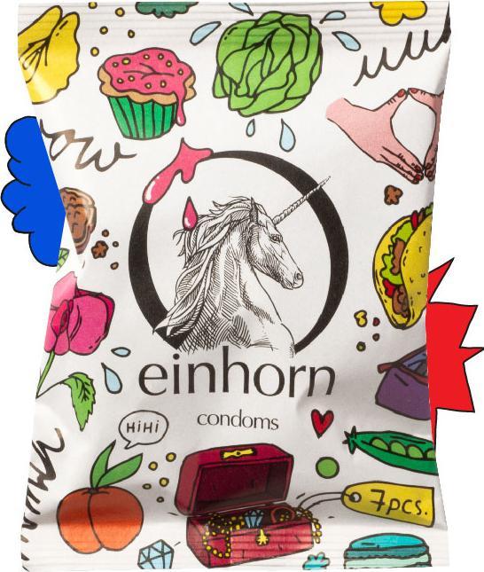 Actual product image Einhorn Condoms Pussy objects (7 pcs.)