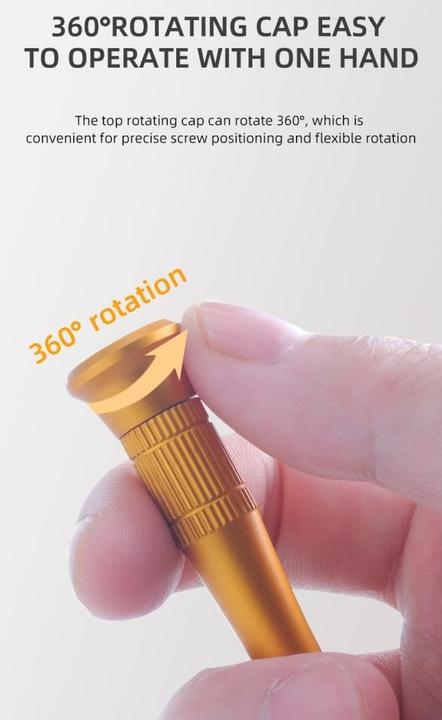 Actual product image Columbus McKinnon P2 Pentalobe Precision Screwdriver 5-Star TS1 0.8mm