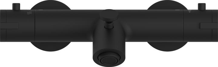 Actual product image Schütte London Thermostatische Badkraan - Hartafstand 150 mm - Zwart Mat