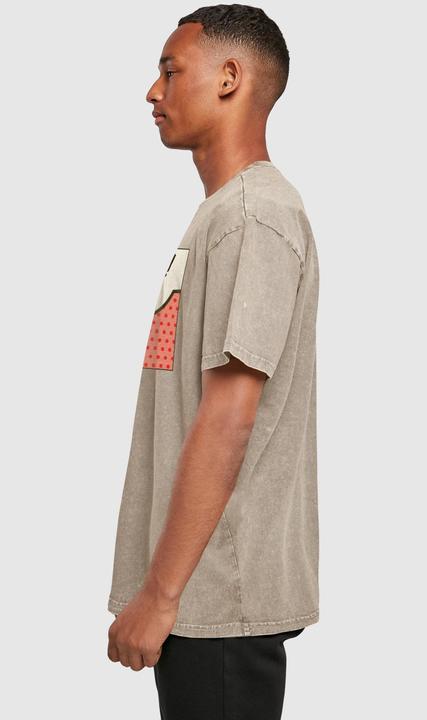 Actual product image Merchcode Silent Sign Comic Acid Washed Oversized Tee - 116363 (L)