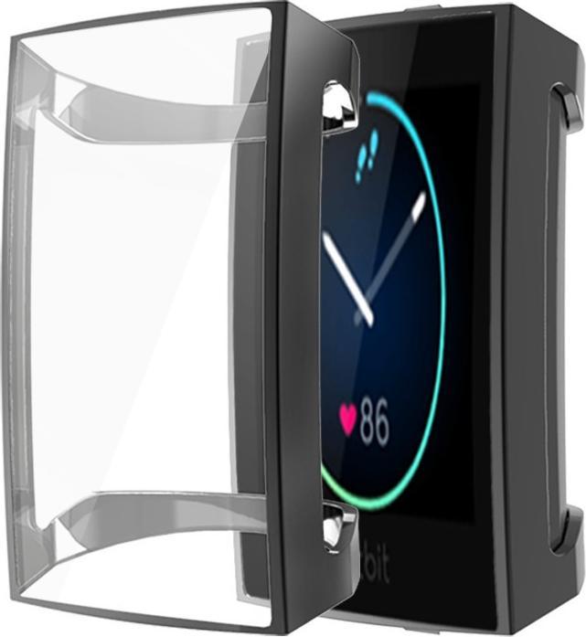 Cover-Discount Fitbit Charge 4 - Gummi Schutz Case schwarz