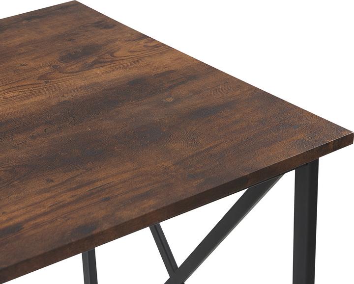 Immagine prodotto Beliani Scrivania in legno scuro 115 x 60 cm FUTON (115 x 60 x 76 cm)
