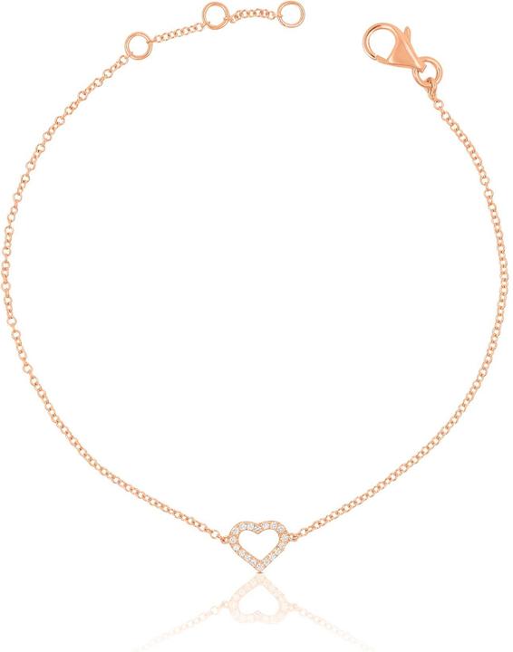 Produktbild Muau Herz (19 cm, 750/18K Rotgold)