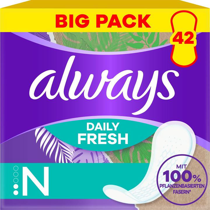 Always Slipeinl Dail Fres pfl No BigP 42 (42 x, Slipeinlagen)