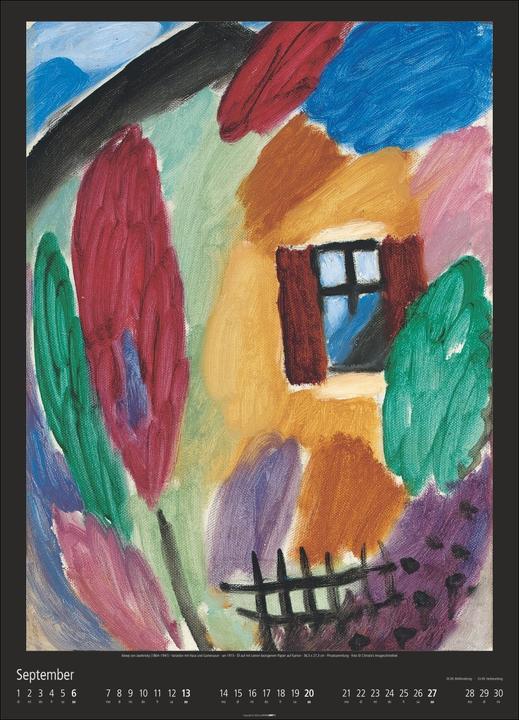 Produktbild World of Art Kalender 2026 (49 x 68 cm, Harter Einband, Deutsch, Englisch)