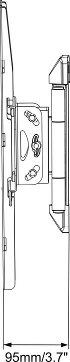 Actual product image Vogels MNT 208 TURN 180° (Wall, 55", 25 kg)