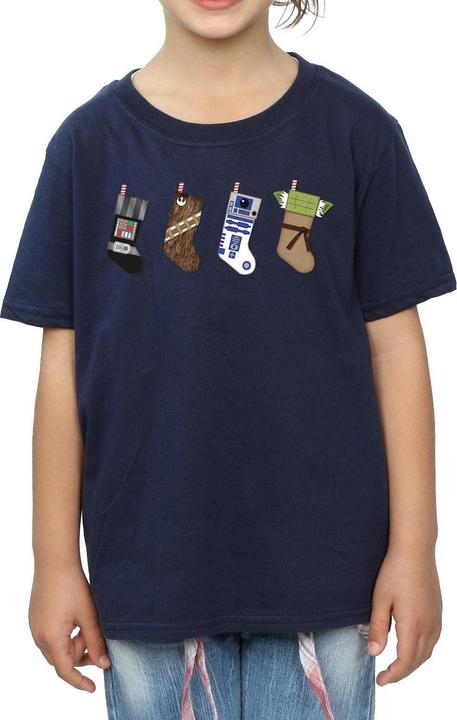 Produktbild Star Wars Christmas Stockings TShirt Mädchen (140, 146)