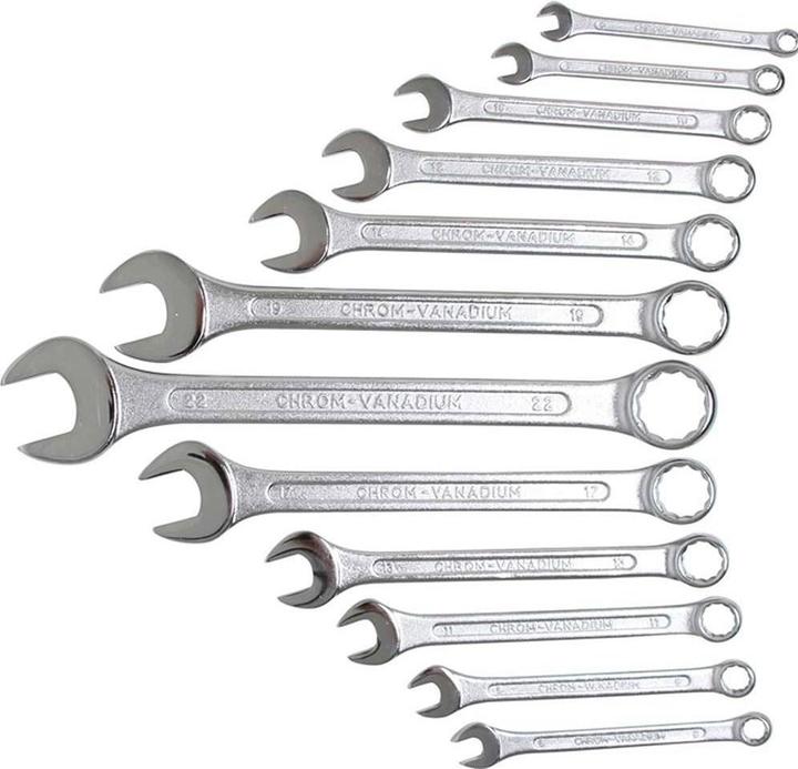 Productafbeelding BGS Combinatiesleutelset (22 mm, 8 mm, 10 mm, 14 mm, 11 mm, 7 mm, 12 mm, 19 mm, 17 mm, 20 mm, 13 mm, 6 mm, 9 mm)
