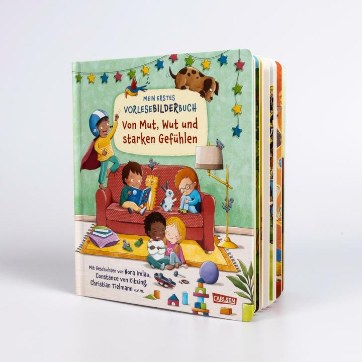 Produktbild Mein erstes Vorlese-Bilder-Buch: Von Mut, Wut und starken Gefühlen (Deutsch)