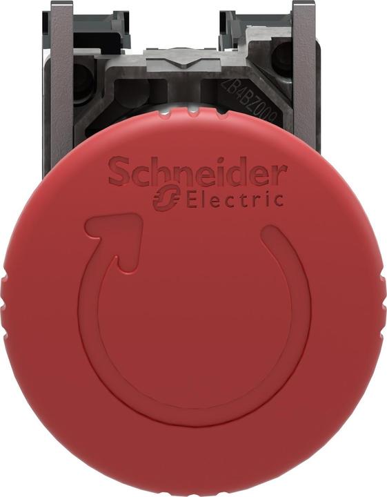 Image du produit Schneider Electric Bouton d'arrêt d'urgence Ouvert IP65 Rotation 1S Ř22mm XB4BS8445EX