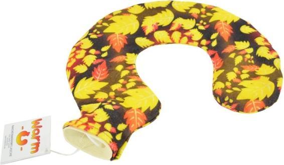 Kögler Warm-U, Nackenwärmflasche mit Cover, Braun (0.60 l)