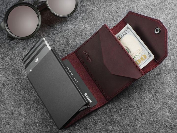 Actual product image Pularys Wallet PORTER GO Credit card holder