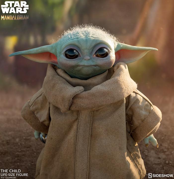 Actual product image Sideshow The Mandalorian: The Child