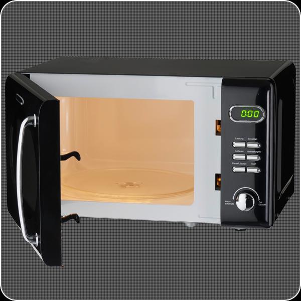 Actual product image Wolkenstein Mikrowelle WMW720 B BxHxT 45,1 x 25,6 x 36,1 cm (20 l)